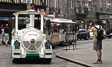 Le petit train de Dinan en balade